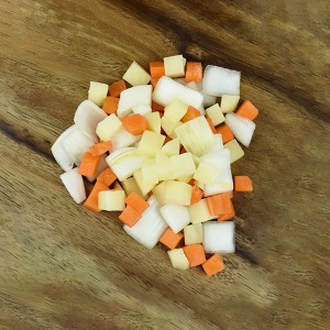 기찬 꾸러미 간편 야채 믹스(감자,당근,양파) 국내산 1kg 짜장용,카레용
